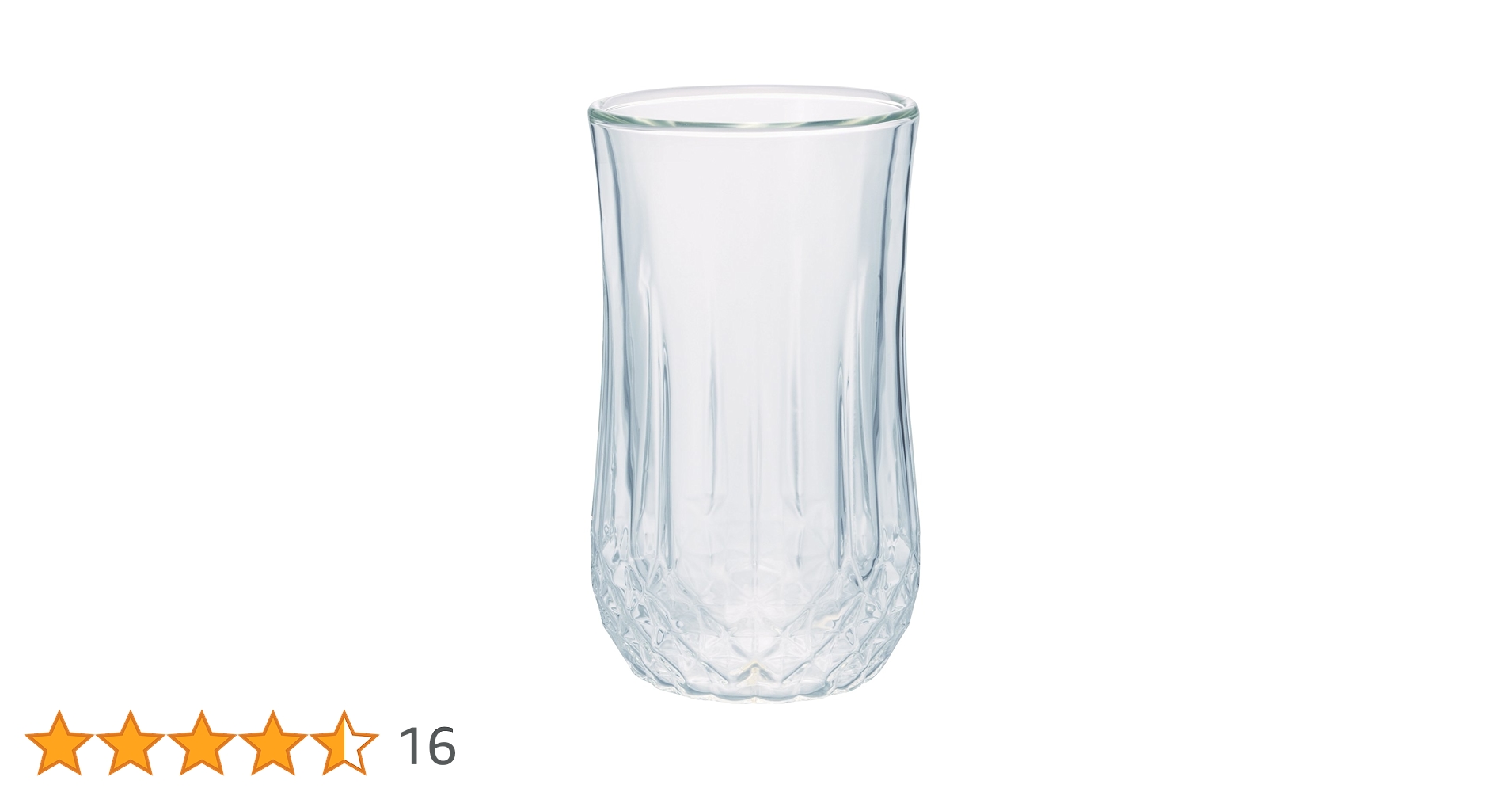 Amazon｜HARIO(ハリオ) ダブル ウォール グラス 300ml DWG-300-T